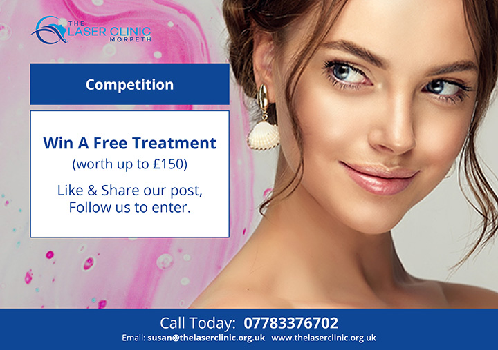 Win a free treatment (worth up to £150)